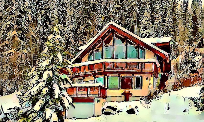 Sunburst Estates Ski Chalet | Pinetree Chalet 4-6bd/ba | LongStay=LowerRate | Stunning View | HotTub | Ski-In