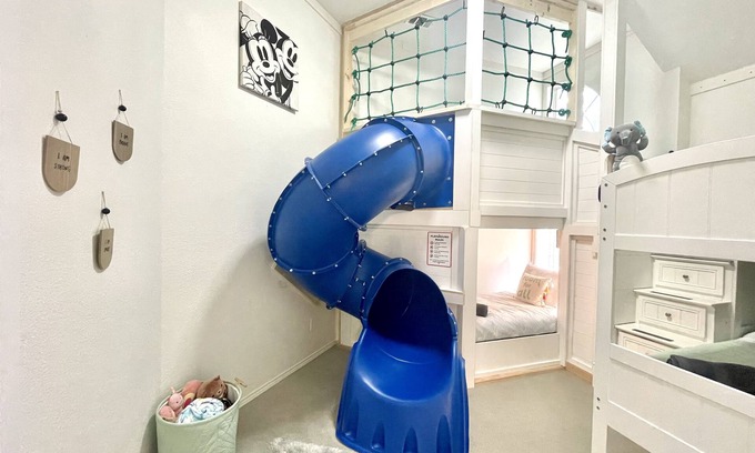Frisco House | Playful Pool, Indoor Slide & Game Haven/Family Fun