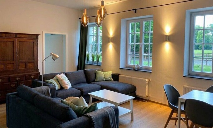 Telgte Apartment | Ponyhof Georgenbruch, vacation apartment Upkammer, 75 m2, 1-7 pers.