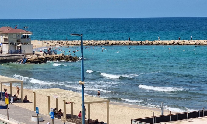 Haifa Apartment | PORT CITY HAIFA - Balcony Beachfront