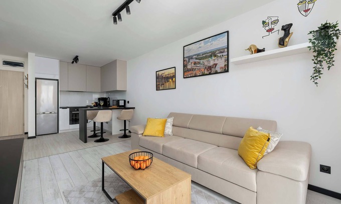 West Pomeranian Voivodeship Apartment | Potulicka 20D | Atmospheric Apartment | Balcony