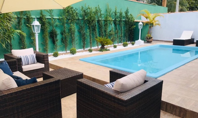 Parque Oasis House | Pousada Suite w/Pool, Air Cond and Netflix - 100m from the sea