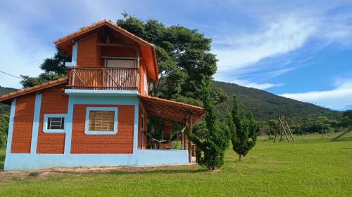 Sao Thome das Letras Cabin | Pousada Recanto JF da Serra- Chalé Azulão
