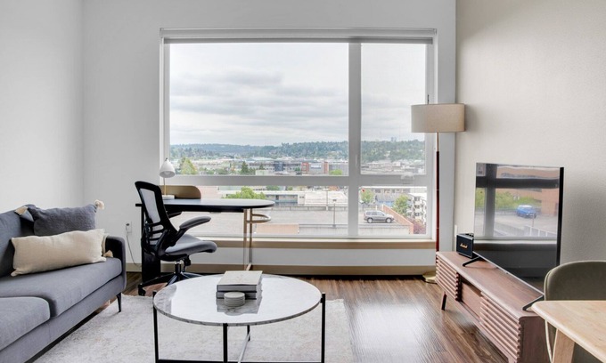 Old Ballard Apartment | Premium Ballard 1BR w/W/D, BBQ & Gym, near Waterfront, by Blueground