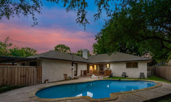 Far North Dallas House | Prestonwood Updated 4 BR Home Single Story Pool
