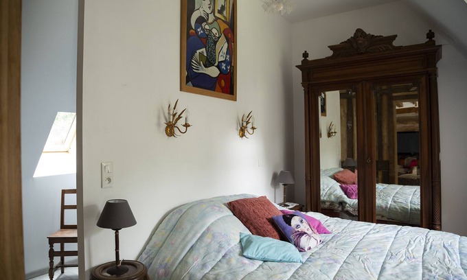 Les Bottereaux House | Pretty Norman cottage with indoor and heated pool, sauna and spa