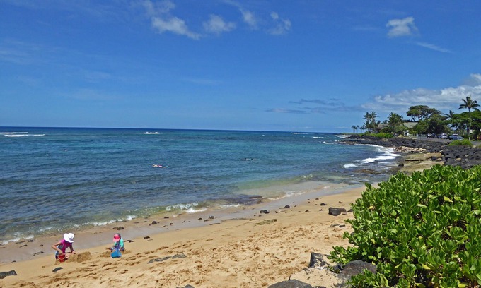 Poipu Condo | Prince Kuhio #112 One BR, One Bath Condo with A/C & Pool, steps to the beach!