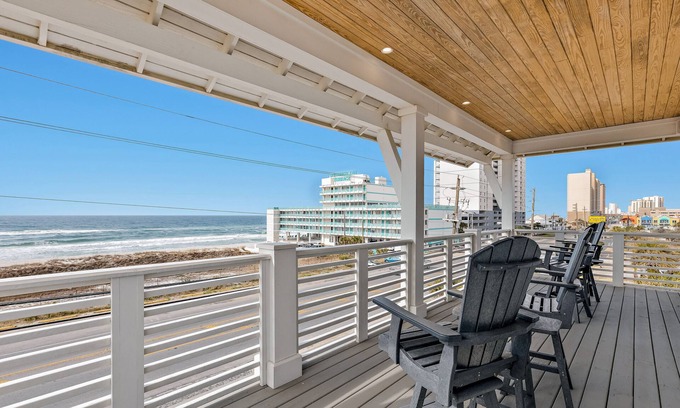 Bid-a-wee Beach House | Pristine, Beach View Home w/ a Private Pool, Free WiFi, Washer/Dryer, & A/C