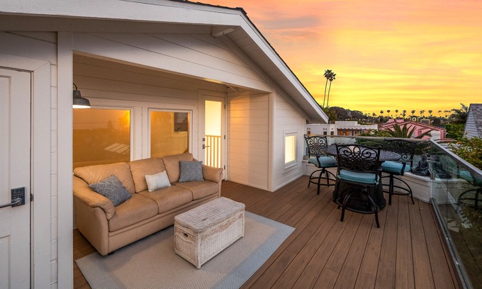 Beach Barber Tract House | Pristine Beach House w/Ocean Views, a Private Hot Tub, Free WiFi, & Central A/C
