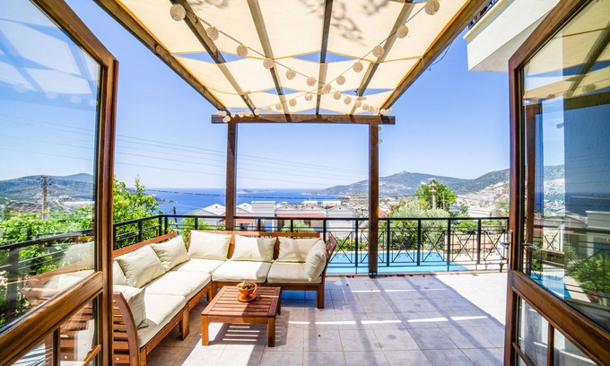 Dosemealti Villa | Privacy with Perfect Kalkan Bay View