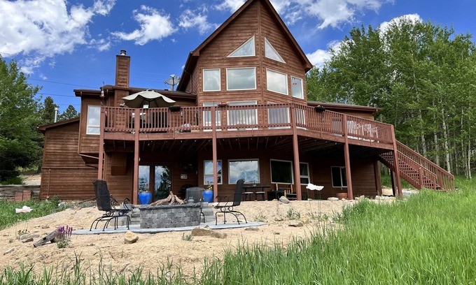 Black Hawk Apartment | Private, Cozy, and Remote Mountain Apartment in Walk-out Garden Level w/Patio.