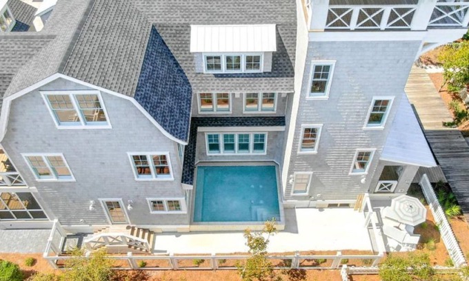 WaterSound Beach House | Private Heated Pool - opt. - Amazing Gulf Views, Golf Cart Included, sleeps 10