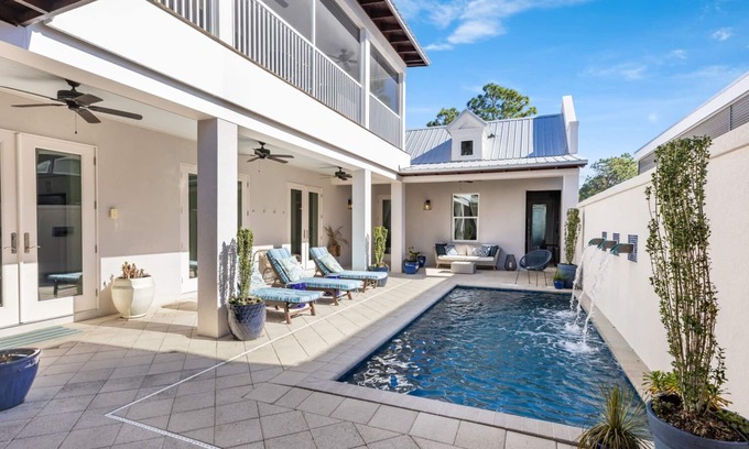 San Juan House | Private Heated Pool - Golf Cart - Deed Beach Access