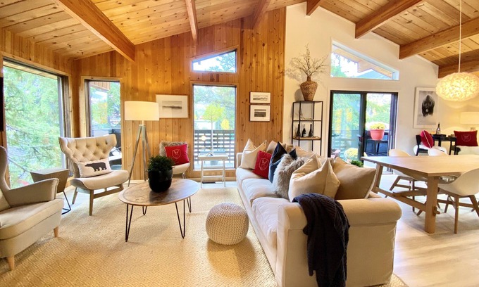Banff House | Private Mountain Chalet in The Heart of Banff