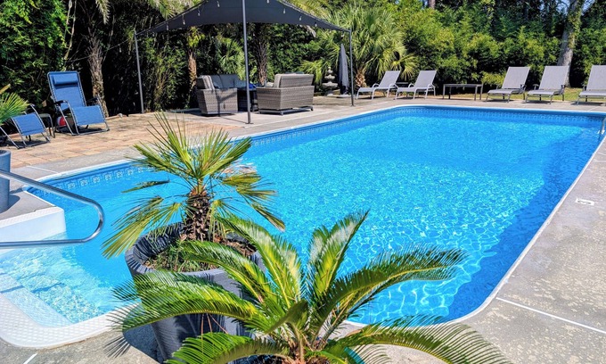 Whitemarsh Island House | Private Oasis: Pool & Spa Between Savannah & Tybee