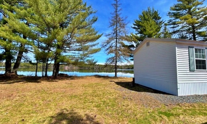 Lunenburg County House | Private, Peaceful, lakefront, fully furnished 2-bedroom Mini-home .