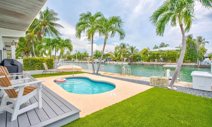 Key Colony Beach House | Private Pool, Deep Water Dock, Cabana Club