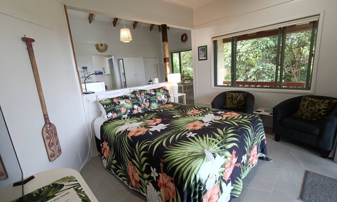 Muri Apartment | Private Studio Lagoon Views | Kukupa