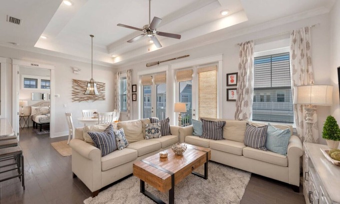 Panama City Beach House | Prominence 30A Sea-Esta Beside Pool! 6 seater LSV