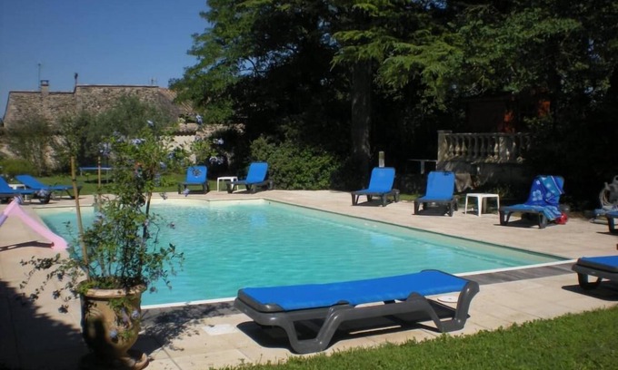 Viviers House | Provençal Ardèche, old stables renovated in a closed park with swimming pool