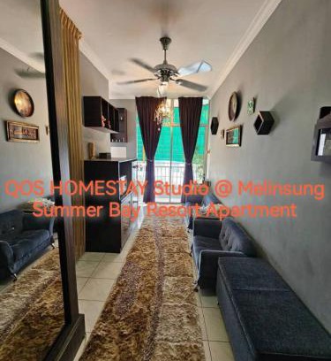Papar Apartment | QOS Homestay Studio Melinsung Papar