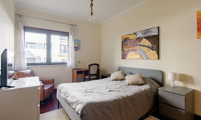 Santa Iria de Azoia Apartment | Quarto Duplo Parque das Nações