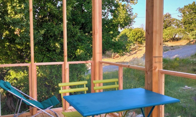 Lagorce Cottage | Quiet and bright gîte in the heart of southern Ardèche