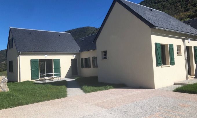 Bazus-Aure House | Quiet and spacious house 10 pers Near St Lary Mountain view