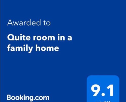 Sunshine House | Quiet room in a family home