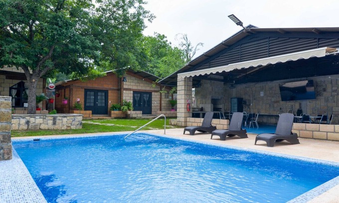 Montemorelos Cabin | Quinta Allende | Bar, Bar, Palapa with grill, Soccer, Volleyball, Children's Games