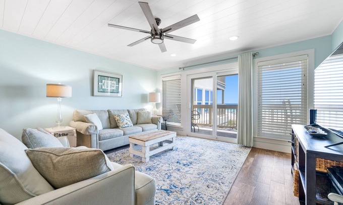 Sunnyside Condo | Ramsgate Gulf Front one level, New Remodel!
