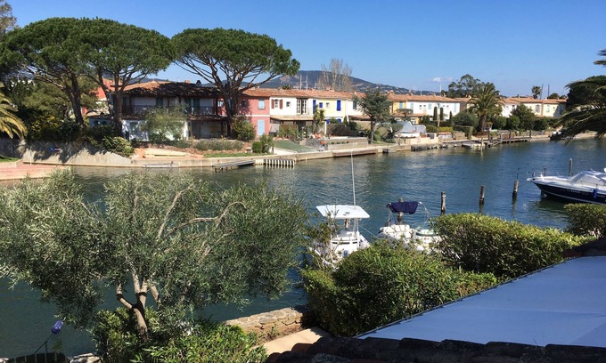 Port Cogolin House | Rare, fisherman's house with 2 bedrooms, large terrace and mooring.