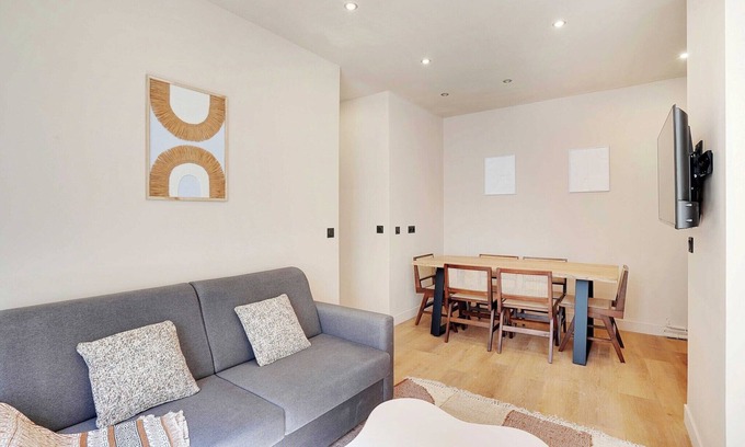 Gare Apartment | Refurbished Apartment - 2BD/8P - Place D'Italie