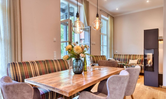 Putbus Apartment | Relax in the heart of the white city: our stylish vacation apartment at Circus