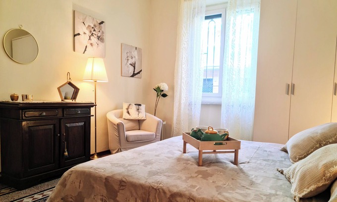 Parella Apartment | Relax in this quiet space just a stone's throw from Tesoriera Park.