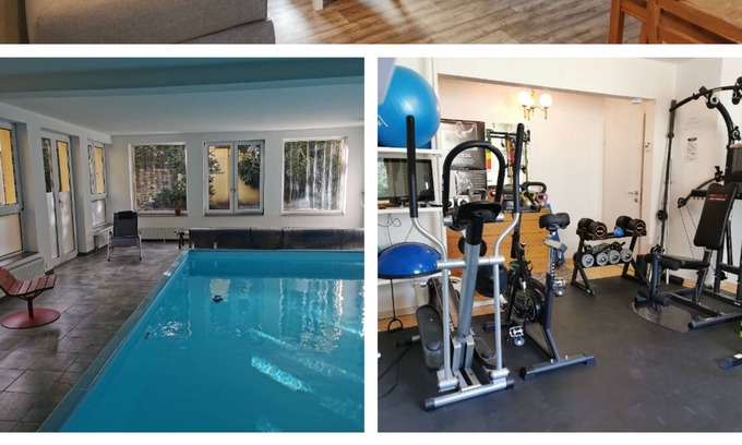 Unterdobling Condo | Relaxation in the attic with pool & gym