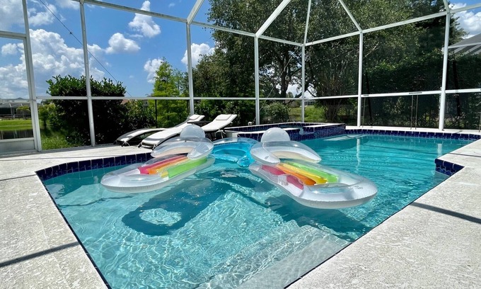 Lakeview Village House | Relaxing 3BED 2BATH POOL Home w. Pond View & HOT TUB