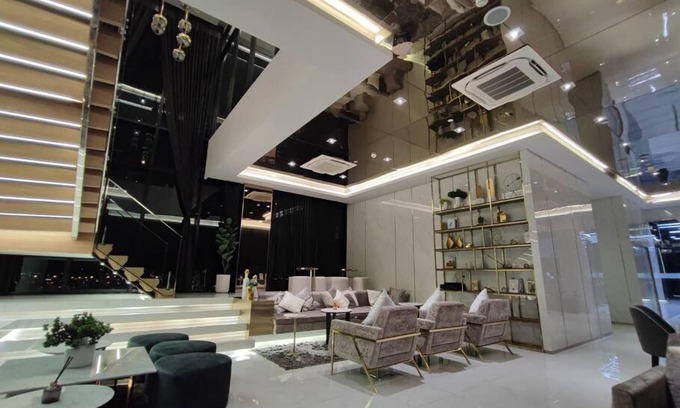 Bang Na Apartment | Relaxing Luxury Bangkok View Studio Room Near BTS