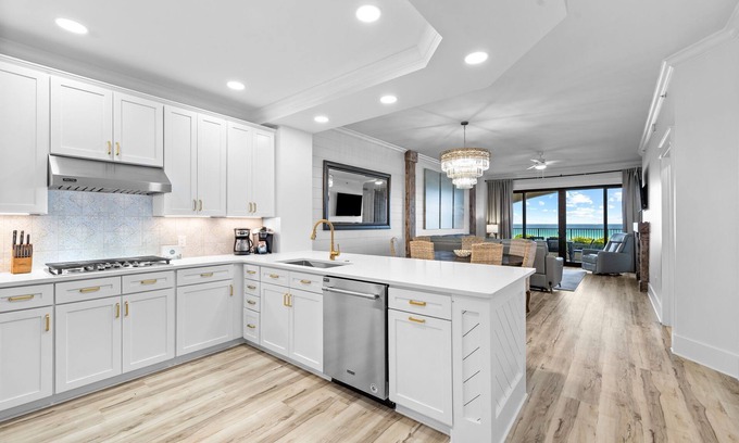 Crystal Beach Condo | Remodeled 2024- 1st Floor- Gulf front Unit #103- Beautiful!