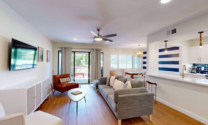 Palmetto Dunes Villa | Renovated 2 bedroom condo on the golf course