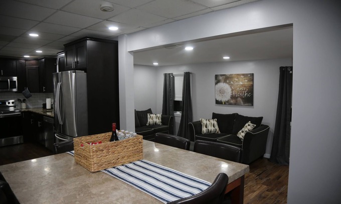 Pawtucket Apartment | Renovated 3 Bedroom 6 bed unit with onsite parking