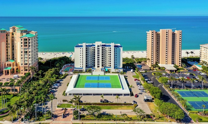 Marco Island Condo | Renovated Beachfront Penthouse Unit! Views! Views! Views!