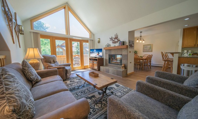 Mountain House House | Renovated condo with private laundry