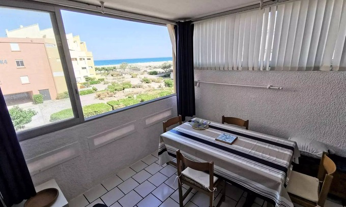 Port Leucate Apartment | Residence Les Nefs Des Sables - STUDIO 4 PERSONS 4 sleeping PORT LEUCATE. Ref: 2NEF 21K1