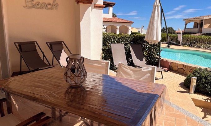 Limpiddu Apartment | Residenza Limpiddu with Swimming Pool - Ground Floor - All Comforts