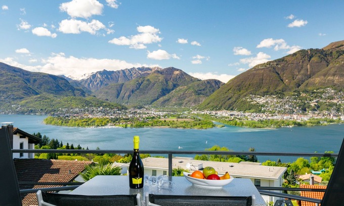Piazzogna Apartment | Residenza Miralago Apt. A5 by Interhome