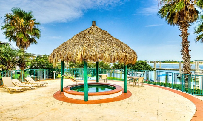 Orange Beach East House | Resort-style apartment with ocean views, large balcony, pool, tennis, & gym