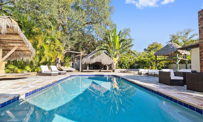 Tampa Heights House | Resort Style Oasis w/Pool for Groups & Retreats in Tampa's Coolest Neighborhood