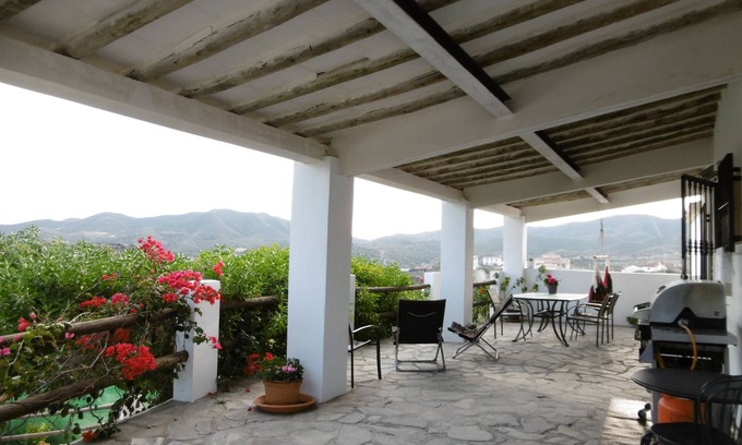 Sorbas Cottage | Restored miller house, Private pool and gardens, reversible AC, very quiet, pets