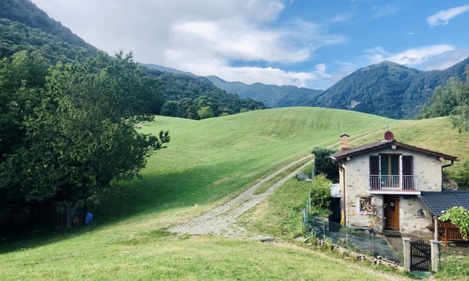 Alto Malcantone Cottage | Retreat in nature:relax, walks, MT trails from the house, fireplace, WIFI